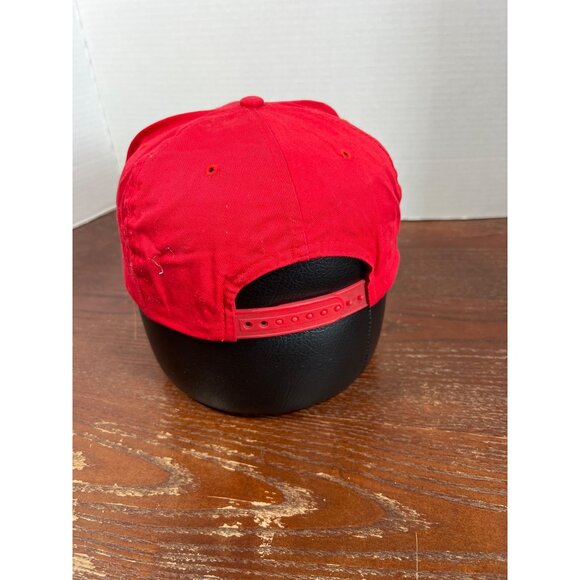 Vintage Montreal Canadiens NHL Licensed Red Snapback Hat M3 - Picture 2 of 4